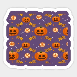 Halloween pattern Sticker